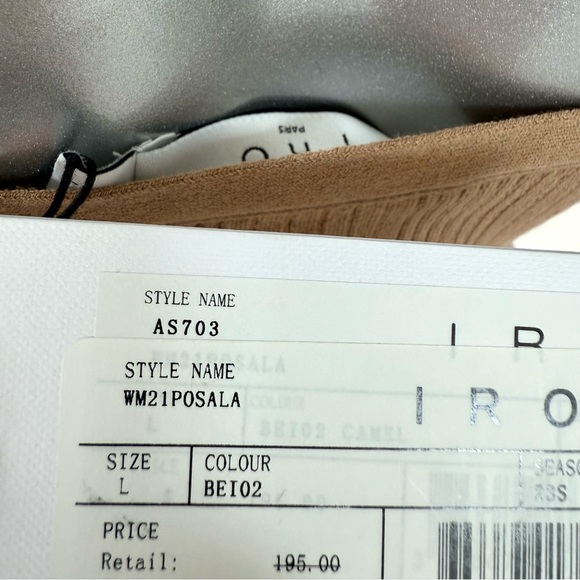 NWT!!! IRO Paris women tank top size L Retail 195$ - Picture 4 of 7